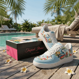 Women's Upgraded White Low Top Leather Sneakers